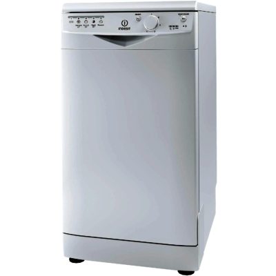 Indesit DSR15B 45cm 10 Place Dishwasher in White Indesit DSR15B 45cm 10 Place Dishwasher in White